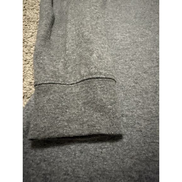 Lands End Women’s Gray Mock Neck Pullover Winter Fall Shirt Medium - Picture 2 of 6